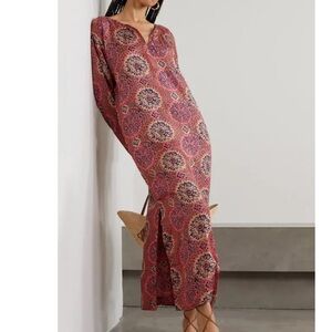 Hannah Artwear Net Sustain Stella Silk-Habotai Kaftan
